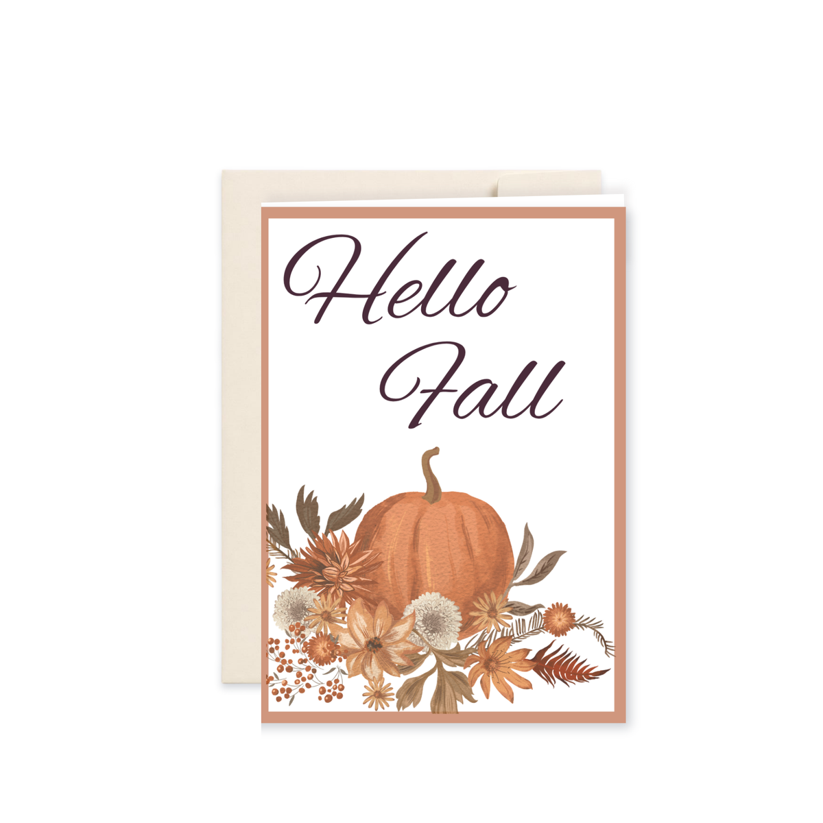 Harvest Moon Collection | Botanical Greeting Cards | Hello Fall · Happy Birthday · Grateful for You · Thinking of You